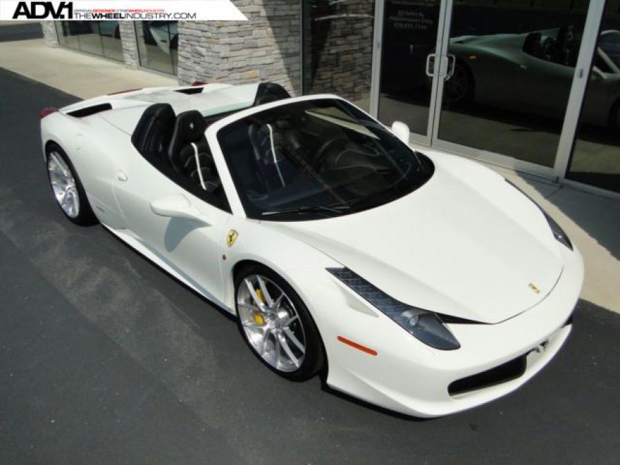 Ferrari 458 Italia on ADV.1 Wheels (ADV50MV1SL) 2015 года  (фото 8 из 16)